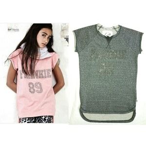 GIRL'S FRANKIE & LIBERTY EURO-BOUTIQUE "SPARKLE SHINE" SWEATSHIRT TOP $78 14 yrs